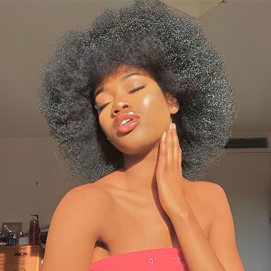 Perruque afro