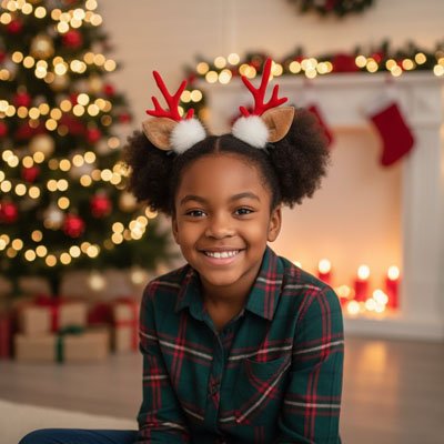 Barrette  cheveux Rouge