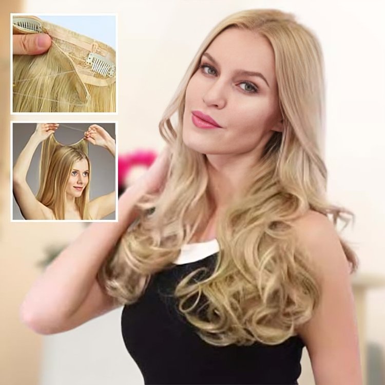 Extension clip cheveux