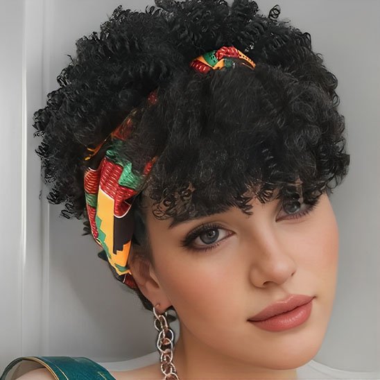 Perruque afro naturelle  Volume & Confort