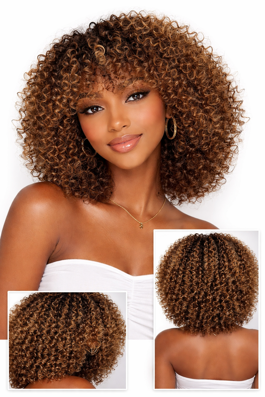 Perruque courte afro | Adorable