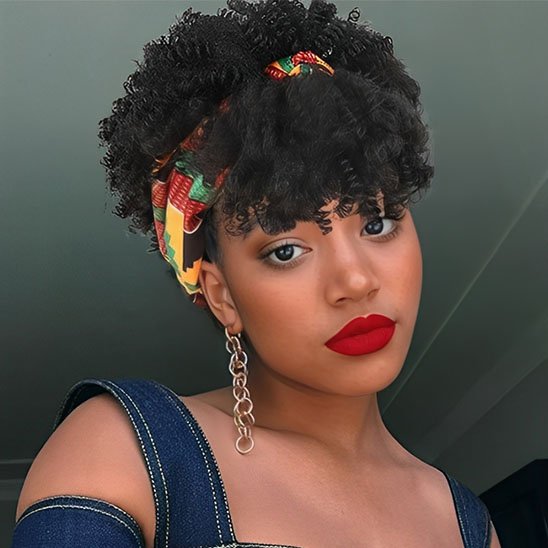Perruque afro naturelle | Volume & Confort