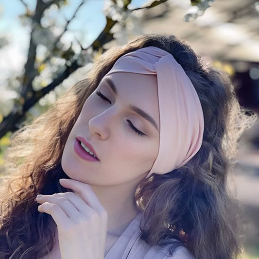 Bandeau cheveux Mauve 