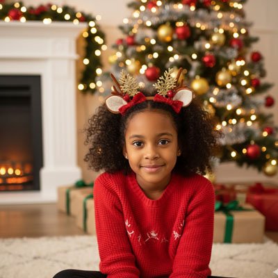 Barrette cheveux Rouge 