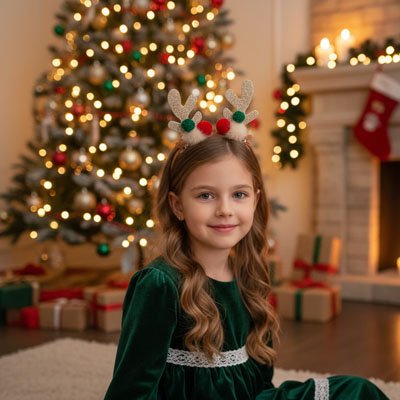 Barrette cheveux   Rouge