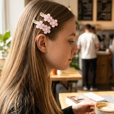 Barrettes cheveux Pika 