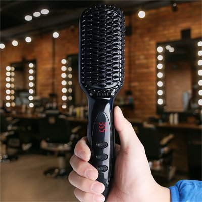 Brosse lissante chauffante