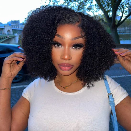 perruque afro premium naturelle